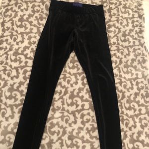 Velvet leggings
